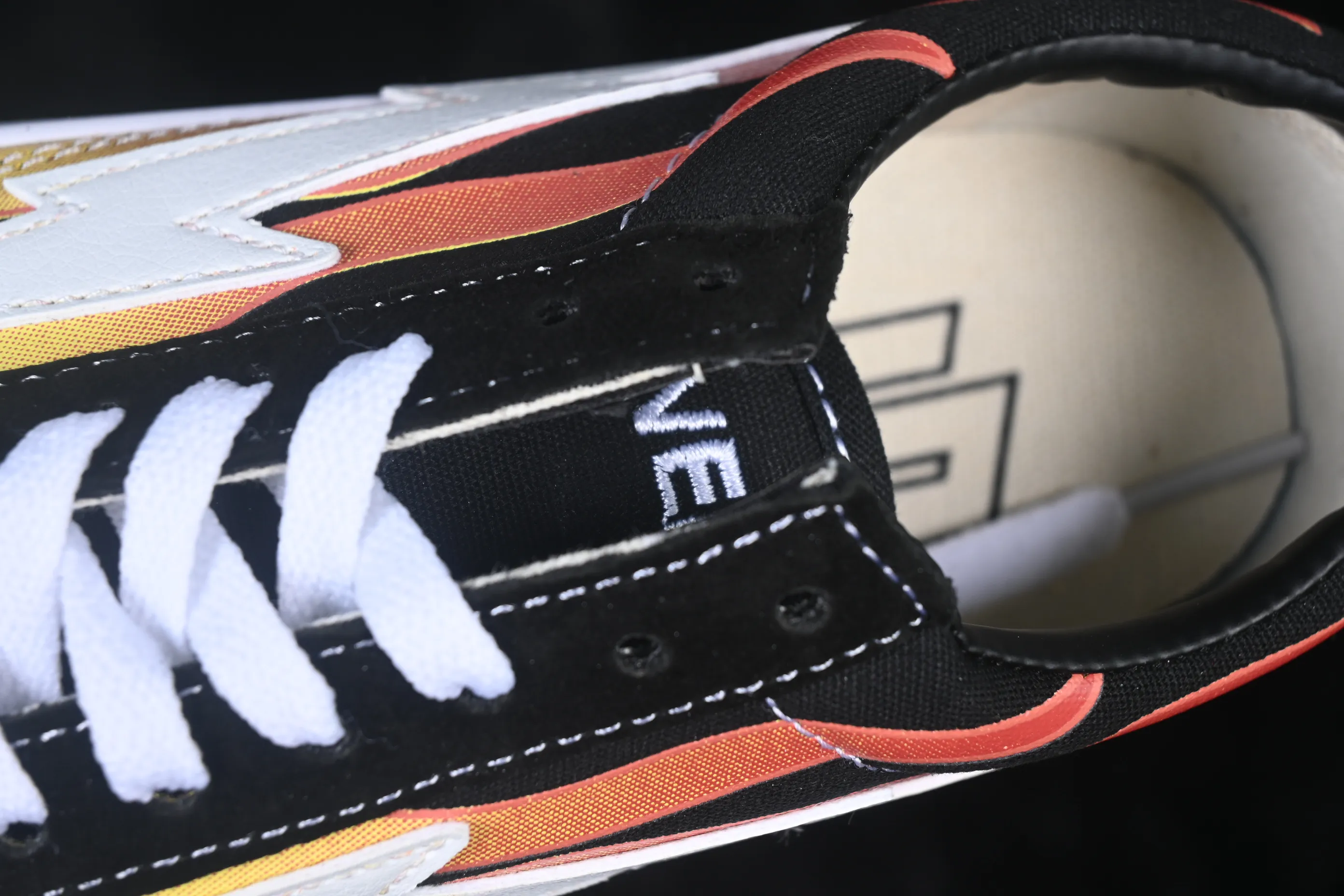 All categories Vans Vans series Vans Low Vans low-top Revenge x Storm Old Skool Lightning joint low-top casual sneakers Black Flame